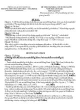 Đề thi chọn học sinh giỏi cấp huyện lớp 9 năm học 2015-2016 môn  Lịch sử